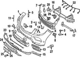 Rear Bumper Chrome 1668858025 Compatible With MERCEDES-BENZ C-CLASS W205 2015-2021